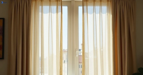 Dull dusty drapes in bardwell-valley-nsw before professional cleaning